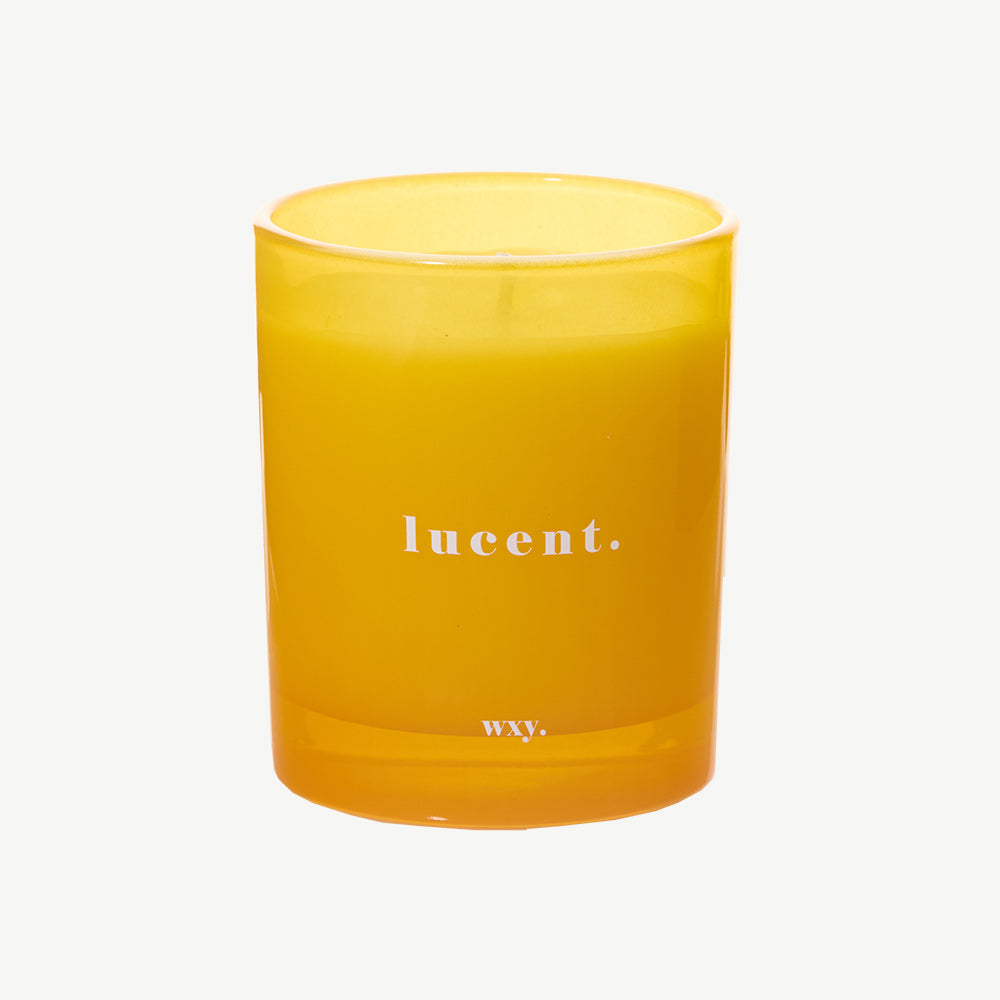 wxy. Lucent Sunshine & Cedar Candle 7oz