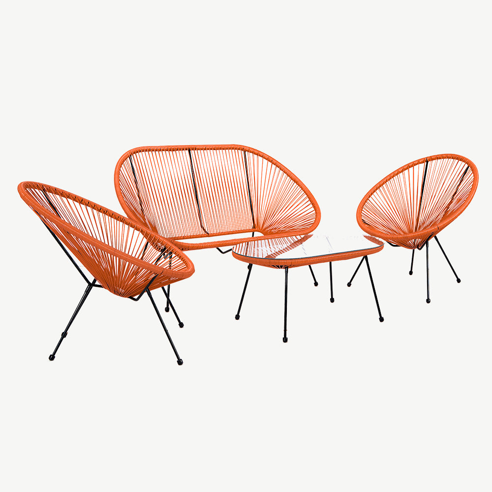 Blenheim Orange Four Piece Seating Set