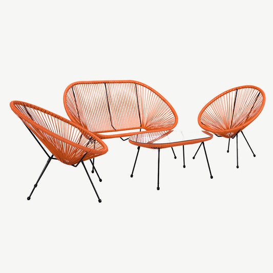 Blenheim Orange Four Piece Seating Set