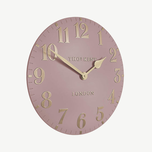20'' Arabic Wall Clock Blush Pink