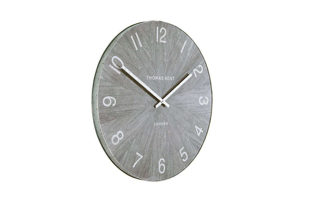 30" Limestone Wharf Wall Clock