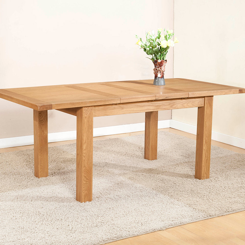 Surrey 120 x 80 Extending Dining Table