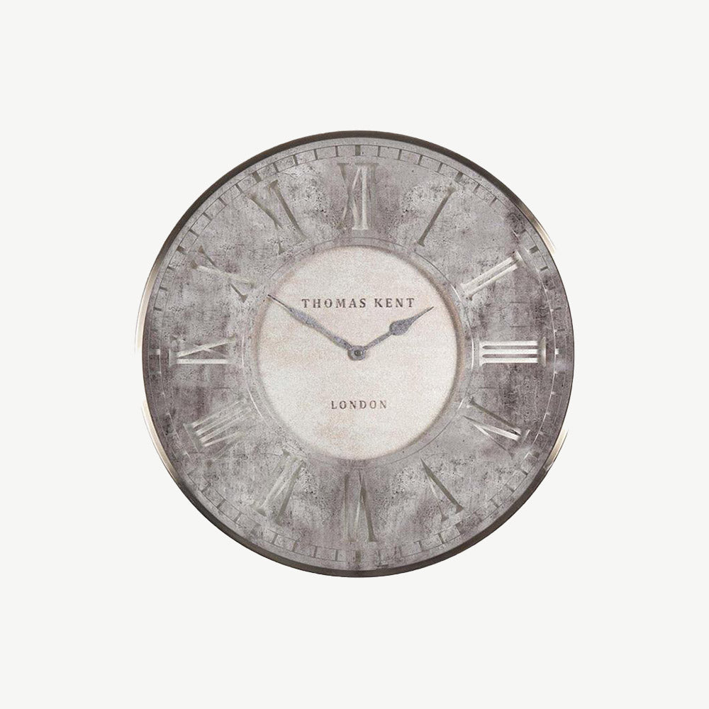 30" Florentine Grand Clock Silvern - Arighi Bianchi