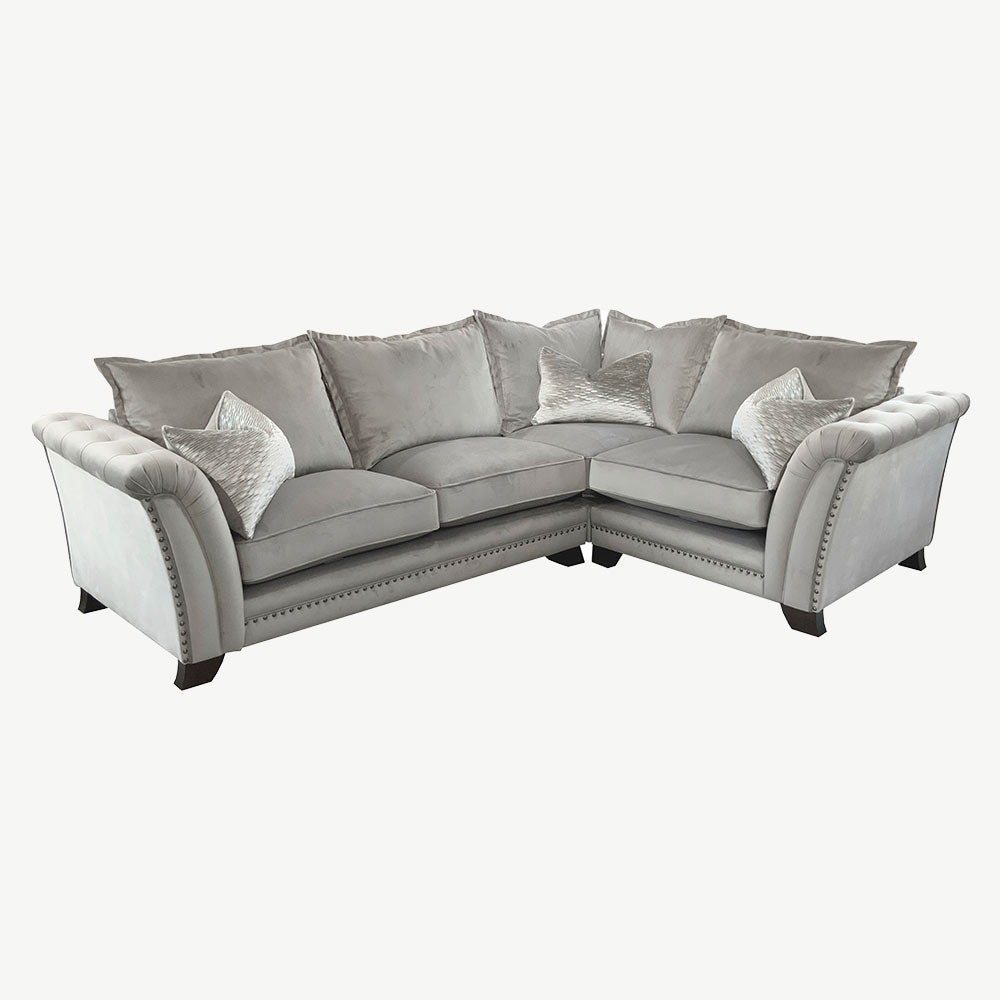 Frankston Corner Sofa 4 in Pluto-Silver