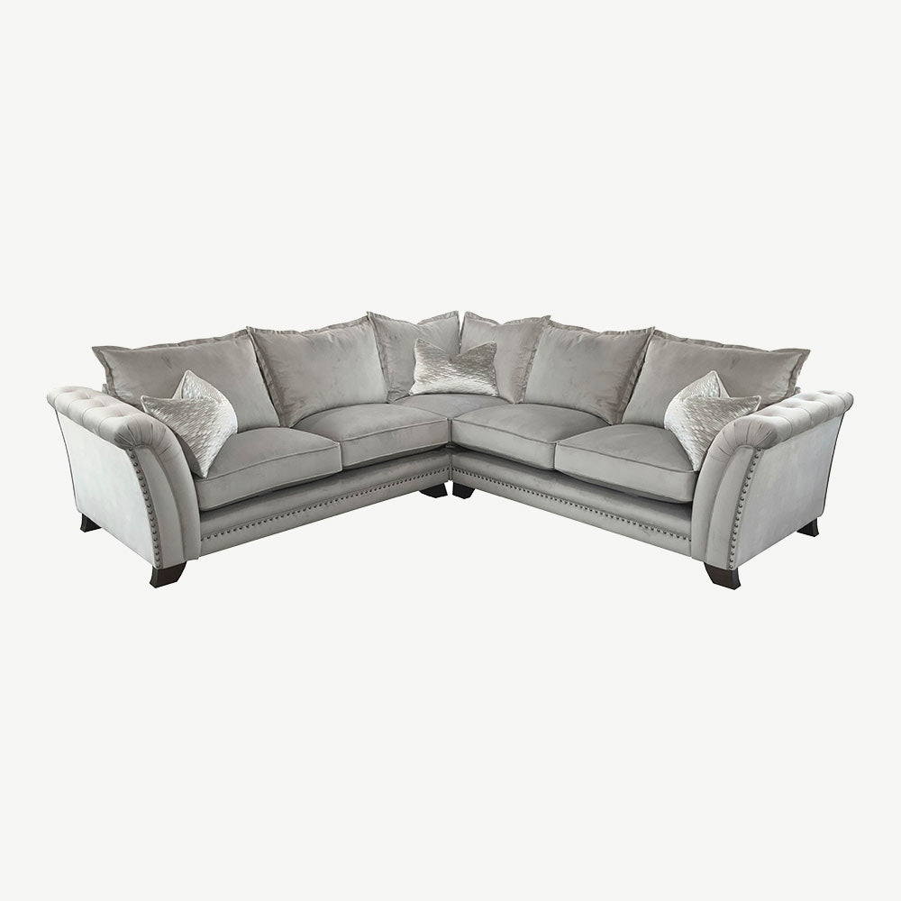 Frankston Corner Sofa 3 in Pluto-Silver