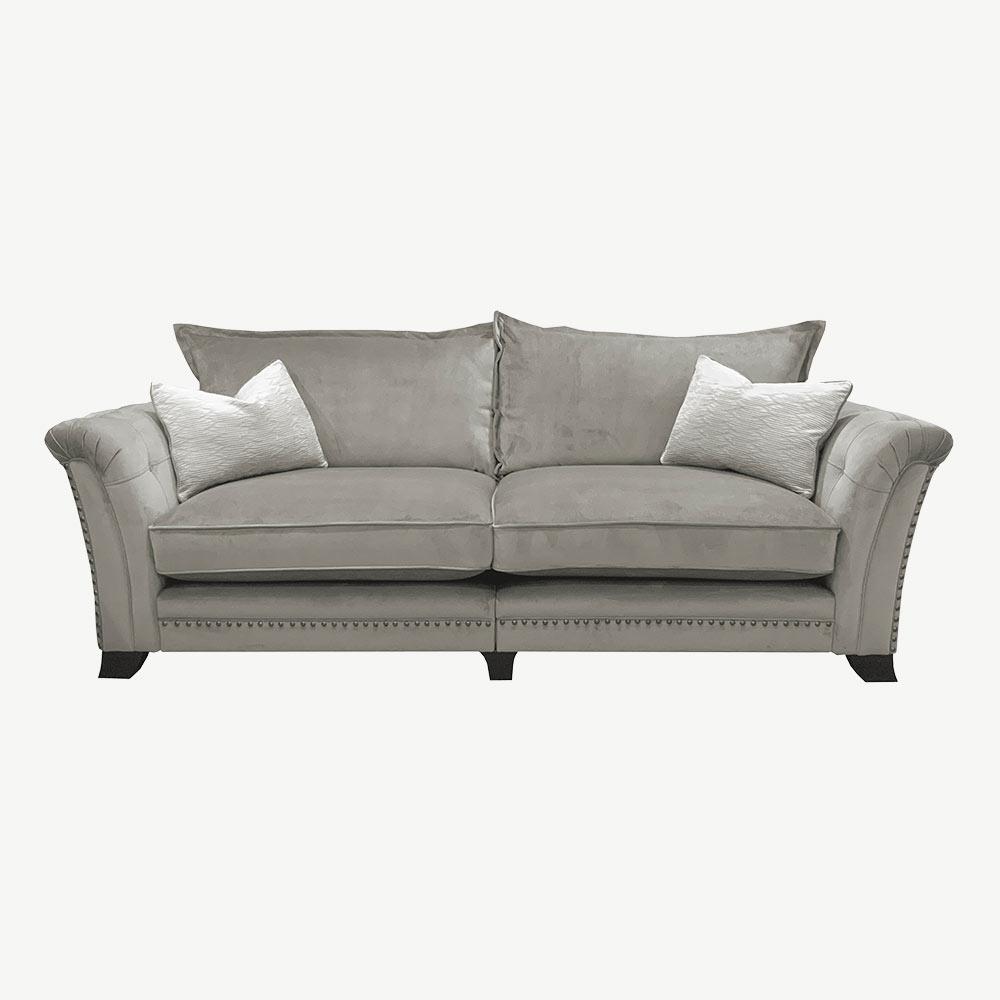 Frankston 4 Seater Sofa 1 in Pluto-Silver