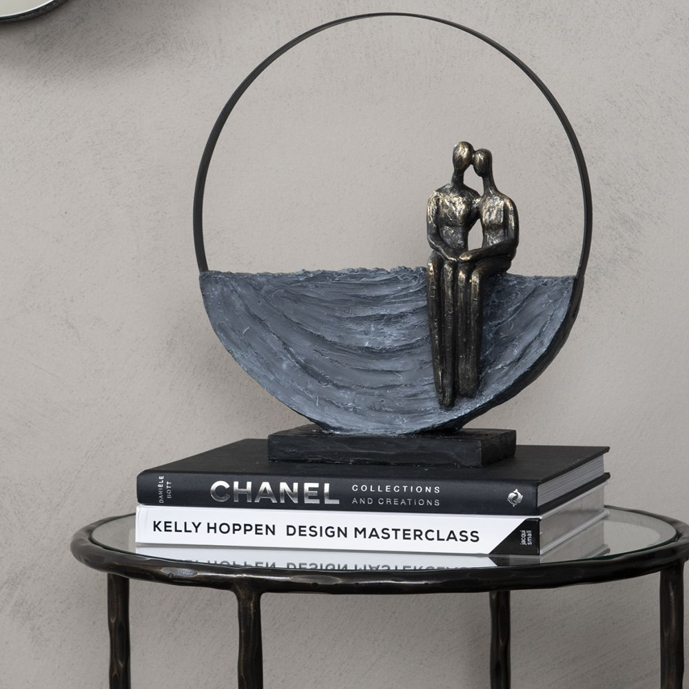 Couple Encircled Sculpture