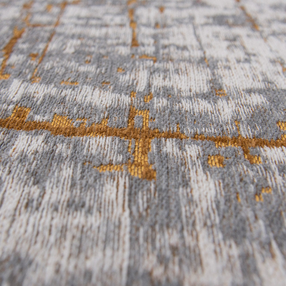 Madmen Griff Rug in Columbus Gold