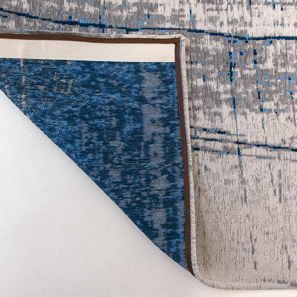 Madmen Griff Rug in Bronx Azurite