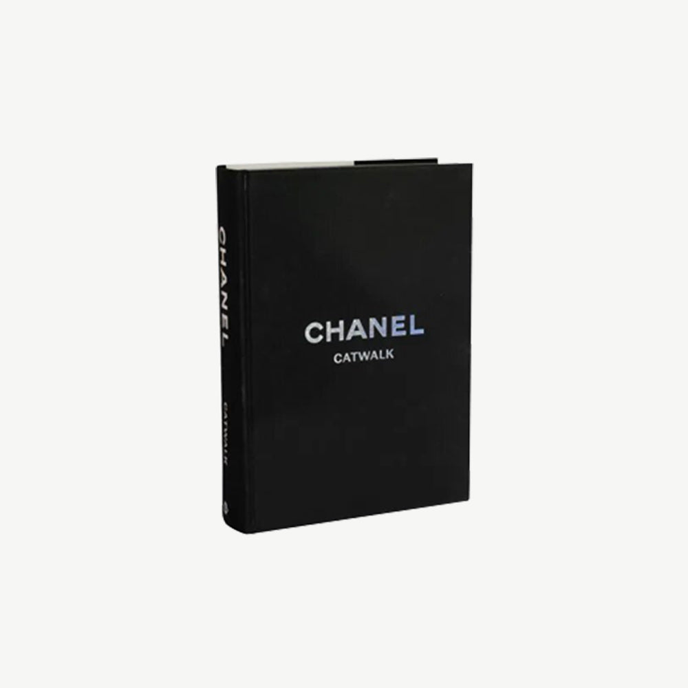 Chanel catwalk coffee table book in black cover