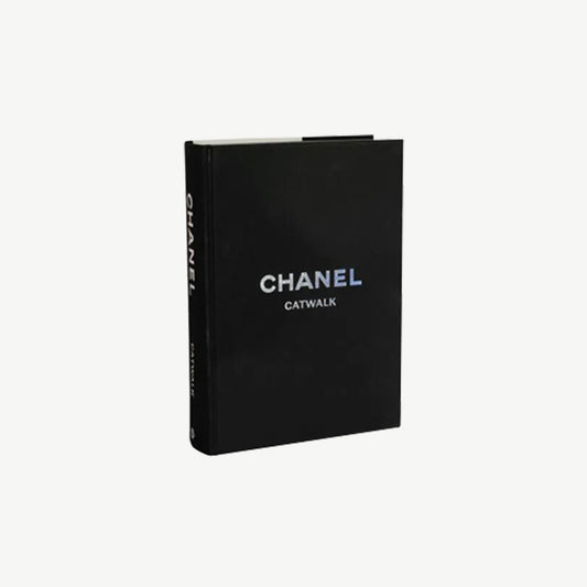 Chanel catwalk coffee table book in black cover