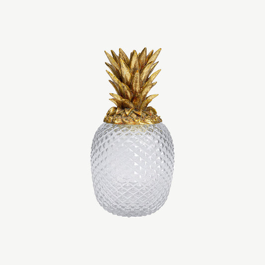 Pineapple Clear Vase