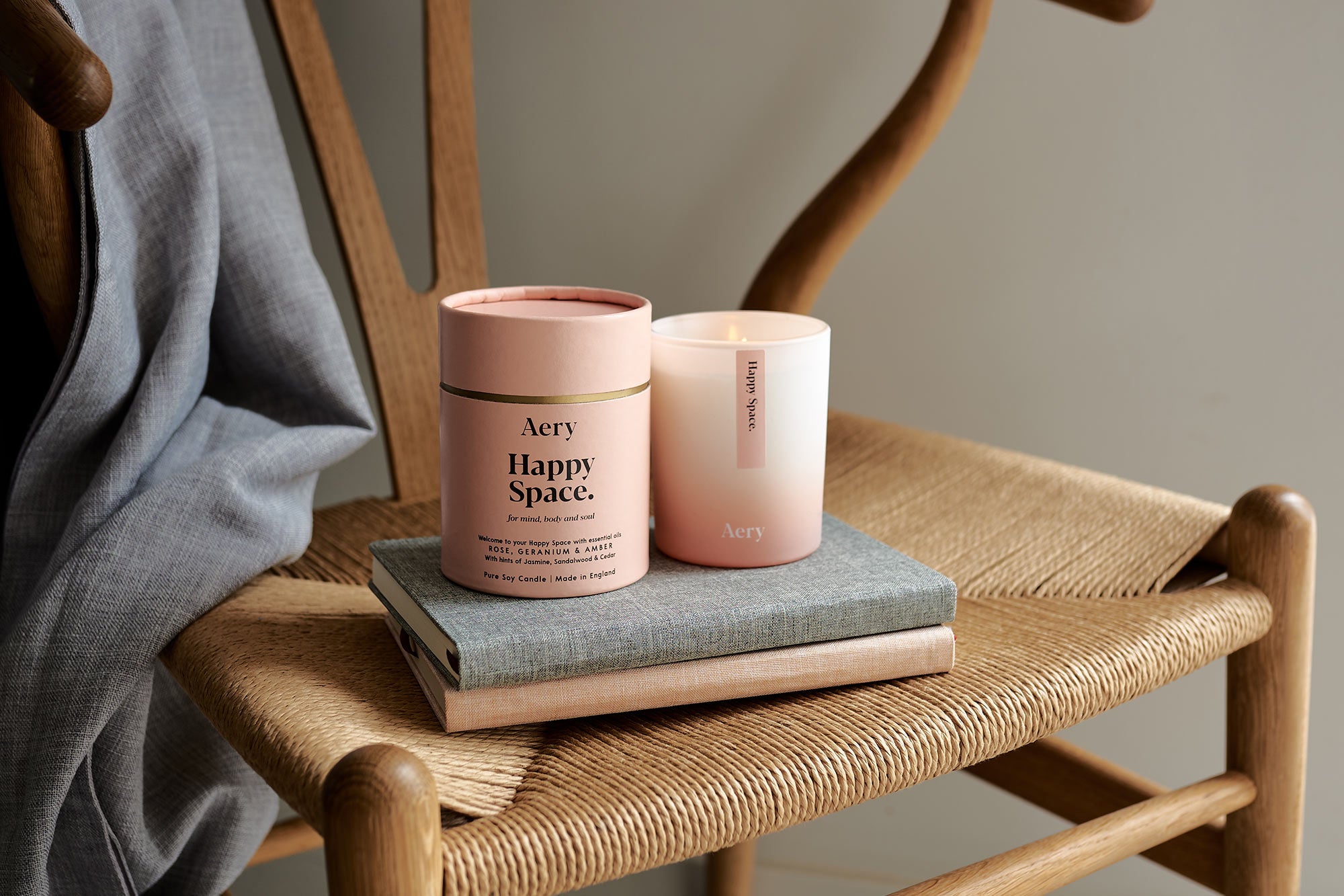 Happy Space Candle