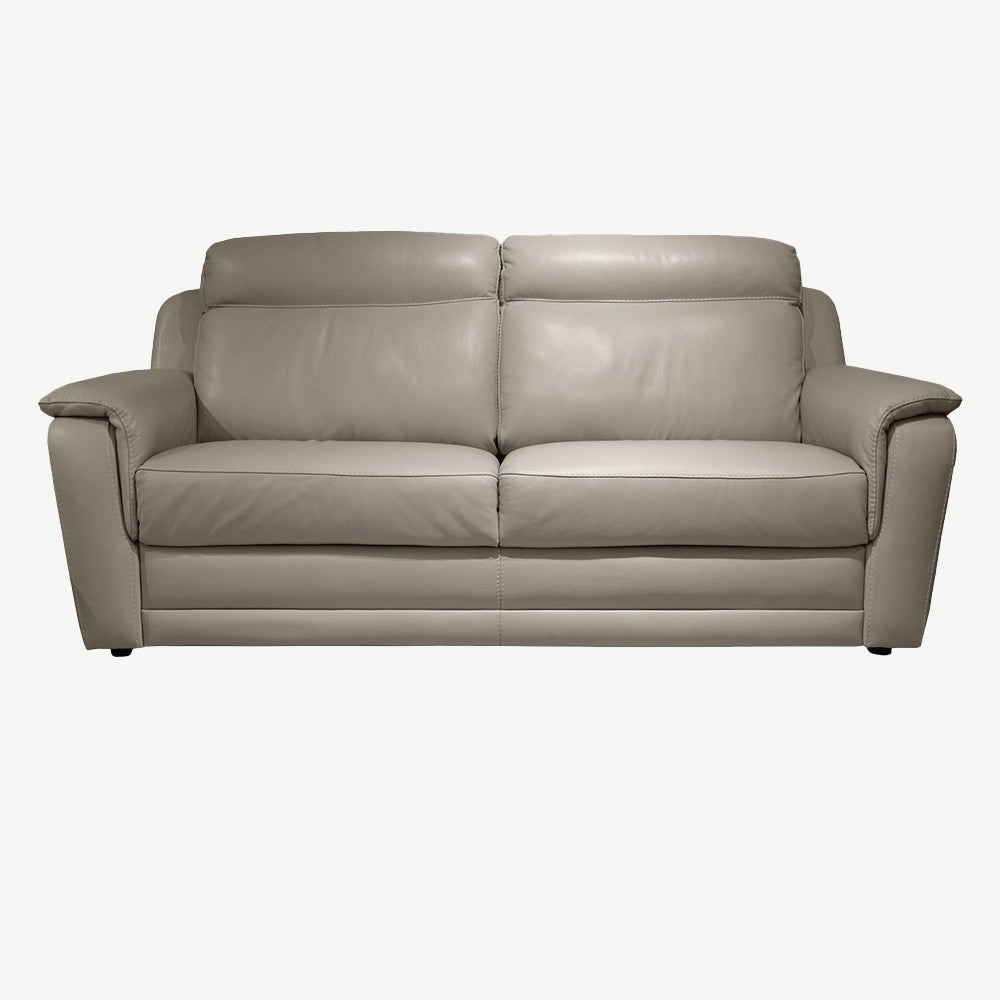 Adelphi 3 Seater Sofa in Pelle-Dali-Tortora