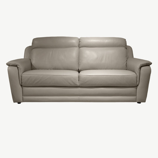 Adelphi 3 Seater Sofa in Pelle-Dali-Tortora