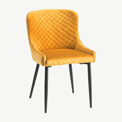 Mustard Velvet Ottowa Chair