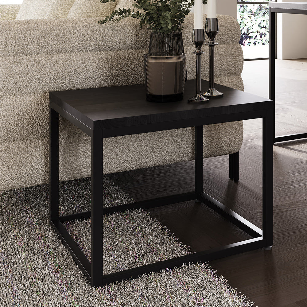 Jasper Square Side Table in Anthracite