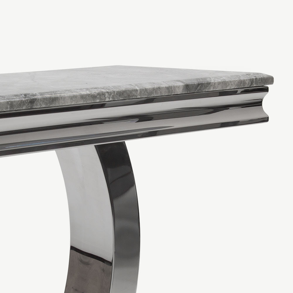 Arianna Console Table in Grey