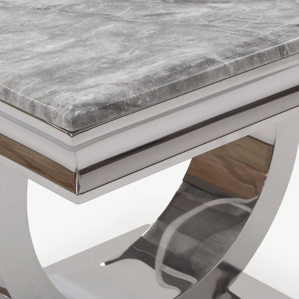 Arianna Lamp Table in Grey