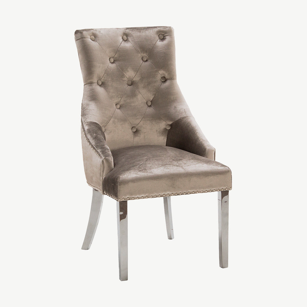 Belvedere Dining Chair in Champagne