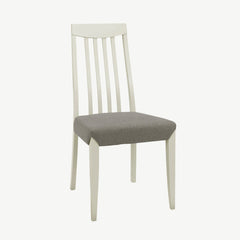 Bordeaux Tall Slat Back Upholstered Chair