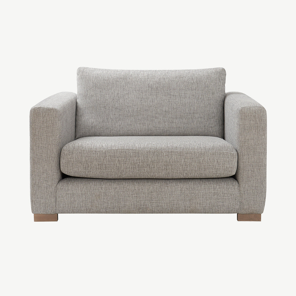 Brockley Snuggler Armchair 5 in Piero-Zinc