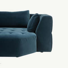Sits Cleo Corner Sofa n Classic-Navy-Blue