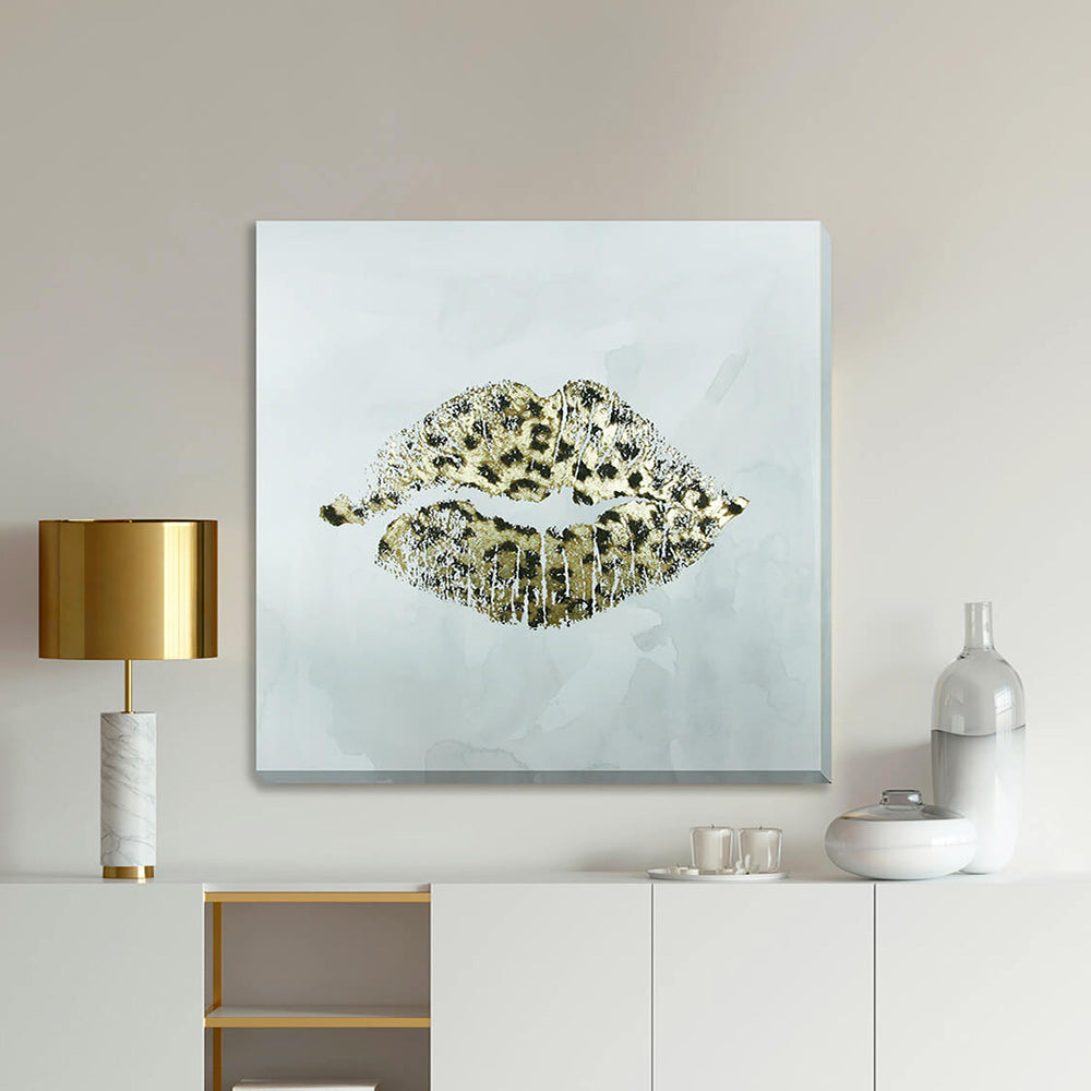 Leopard Kiss Wall Art