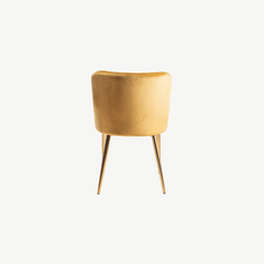 Alberta Chair in Mustard-Velvet-with-Matt-Gold-Legs
