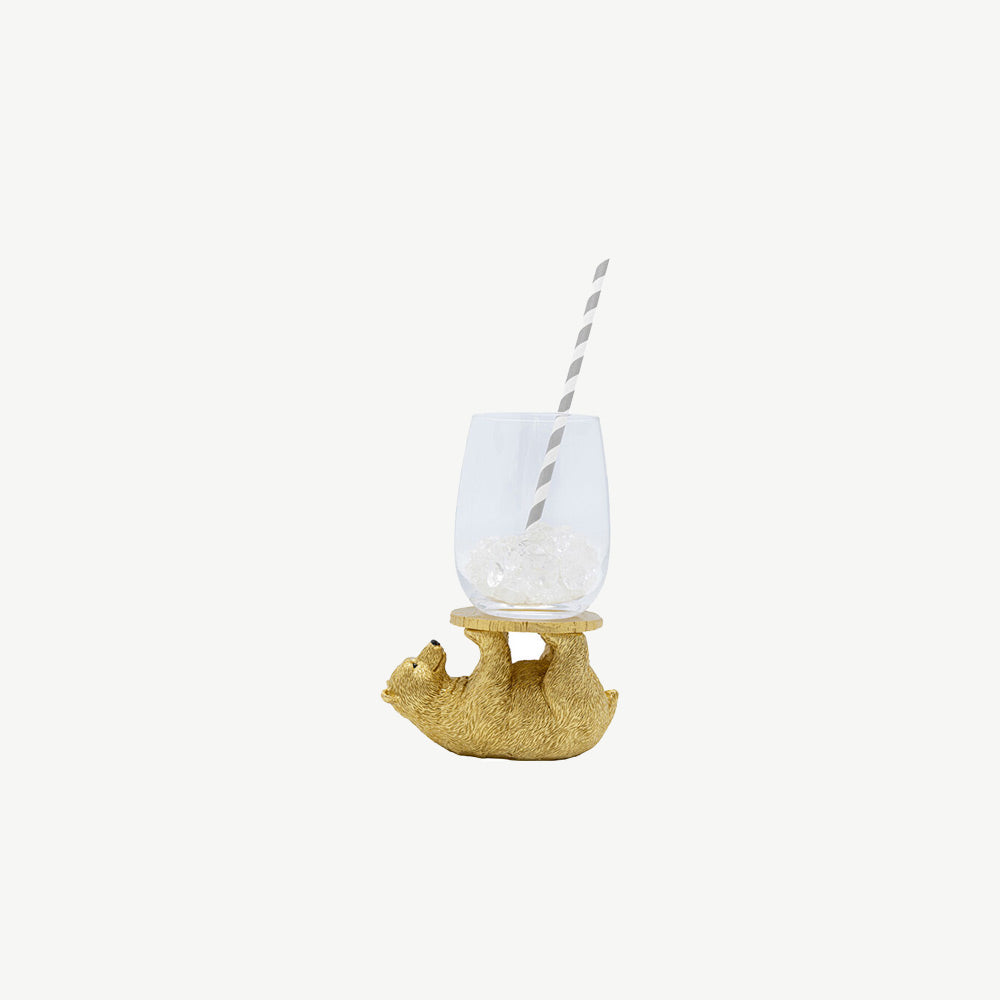 Playing Bear Coaster set