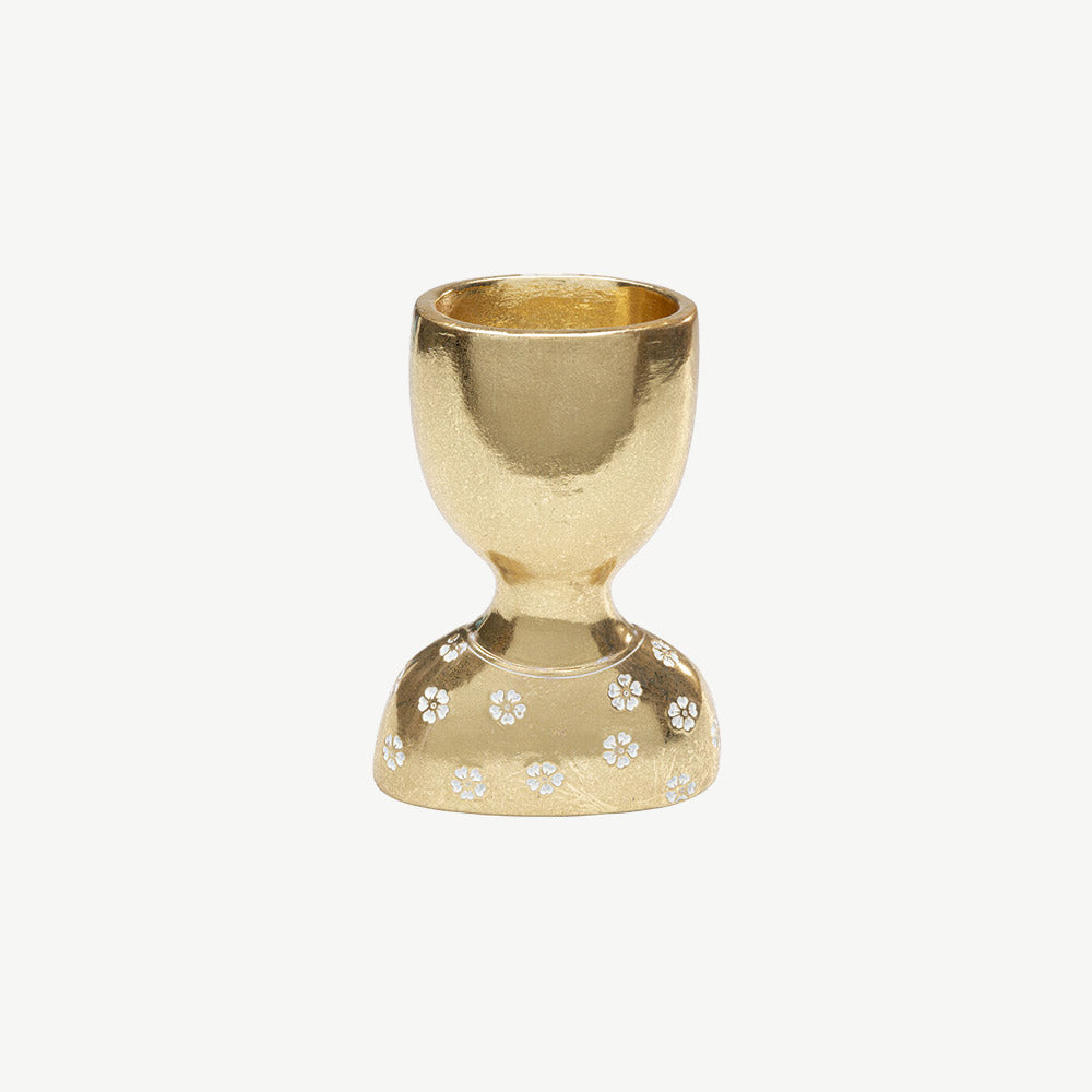 Gold Daisy Head Bowl