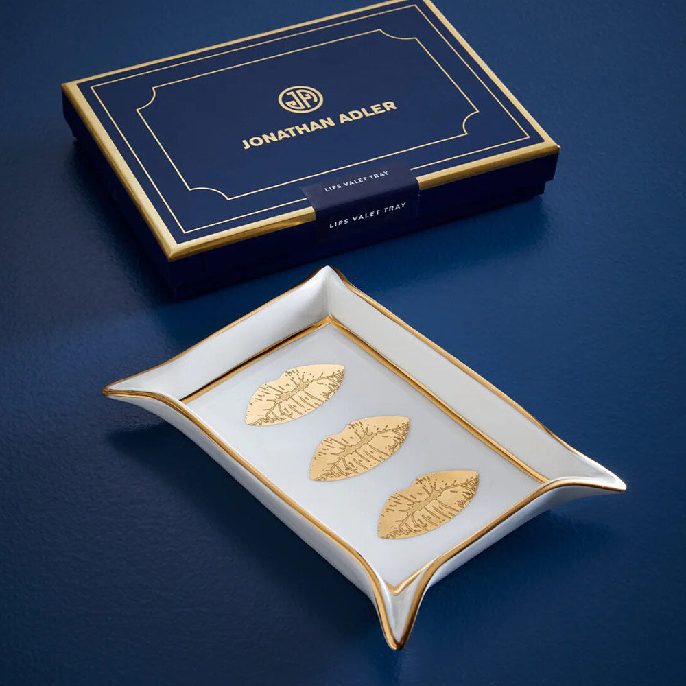 Jonathan Adler Lips Valet Tray