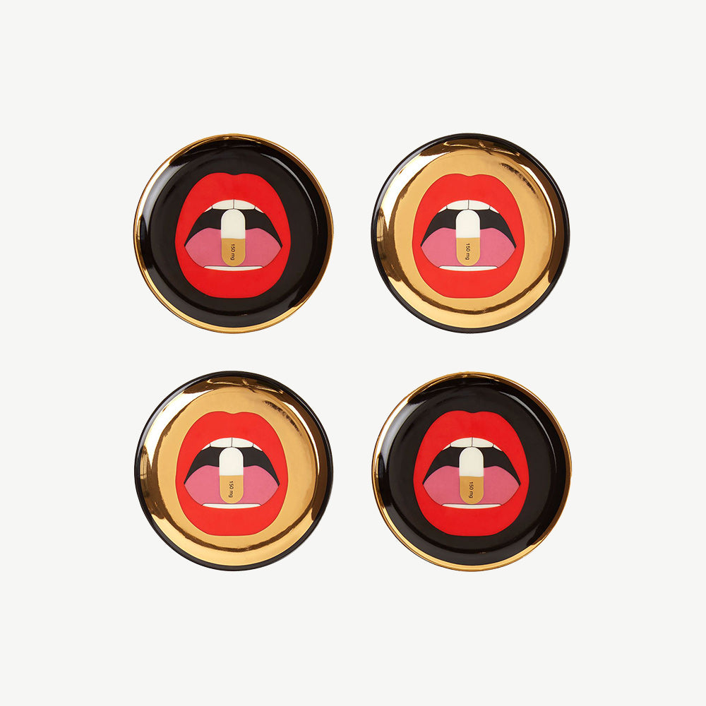 Jonathan Adler Full Dose Coaster Set