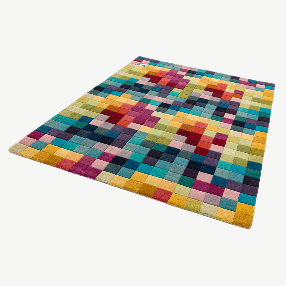 Funk Rug in Multi Boxes