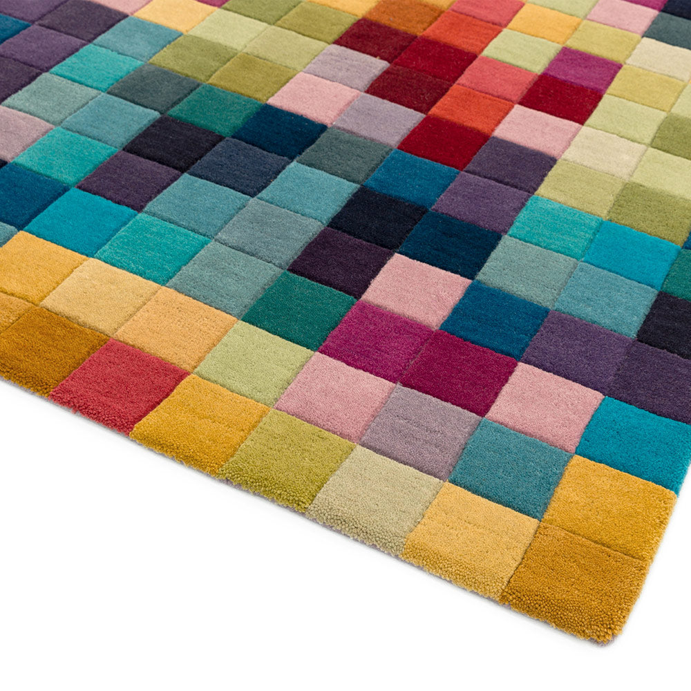 Funk Rug in Multi Boxes