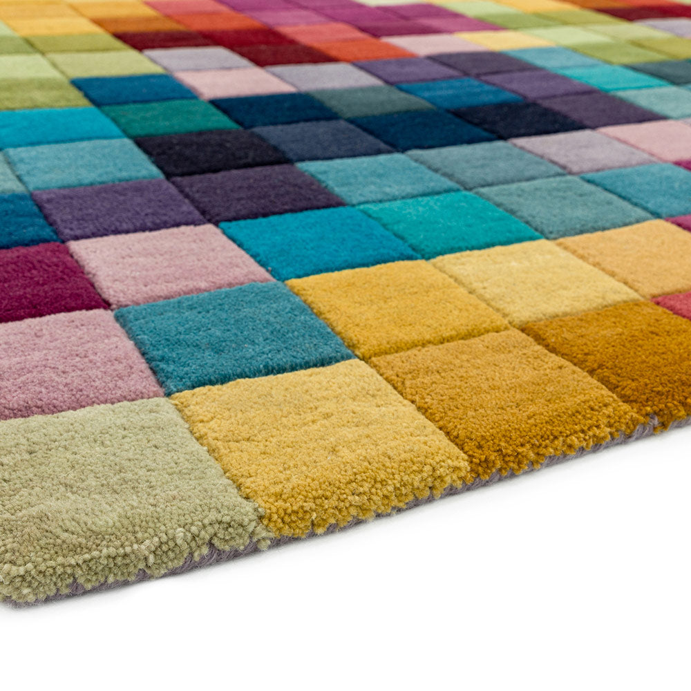 Funk Rug in Multi Boxes