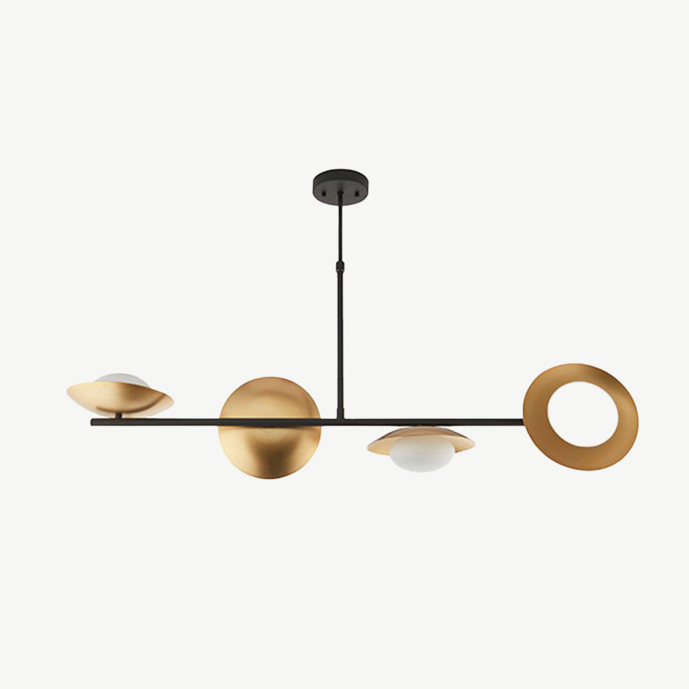Gold Charlotte Linear Pendant - Arighi Bianchi