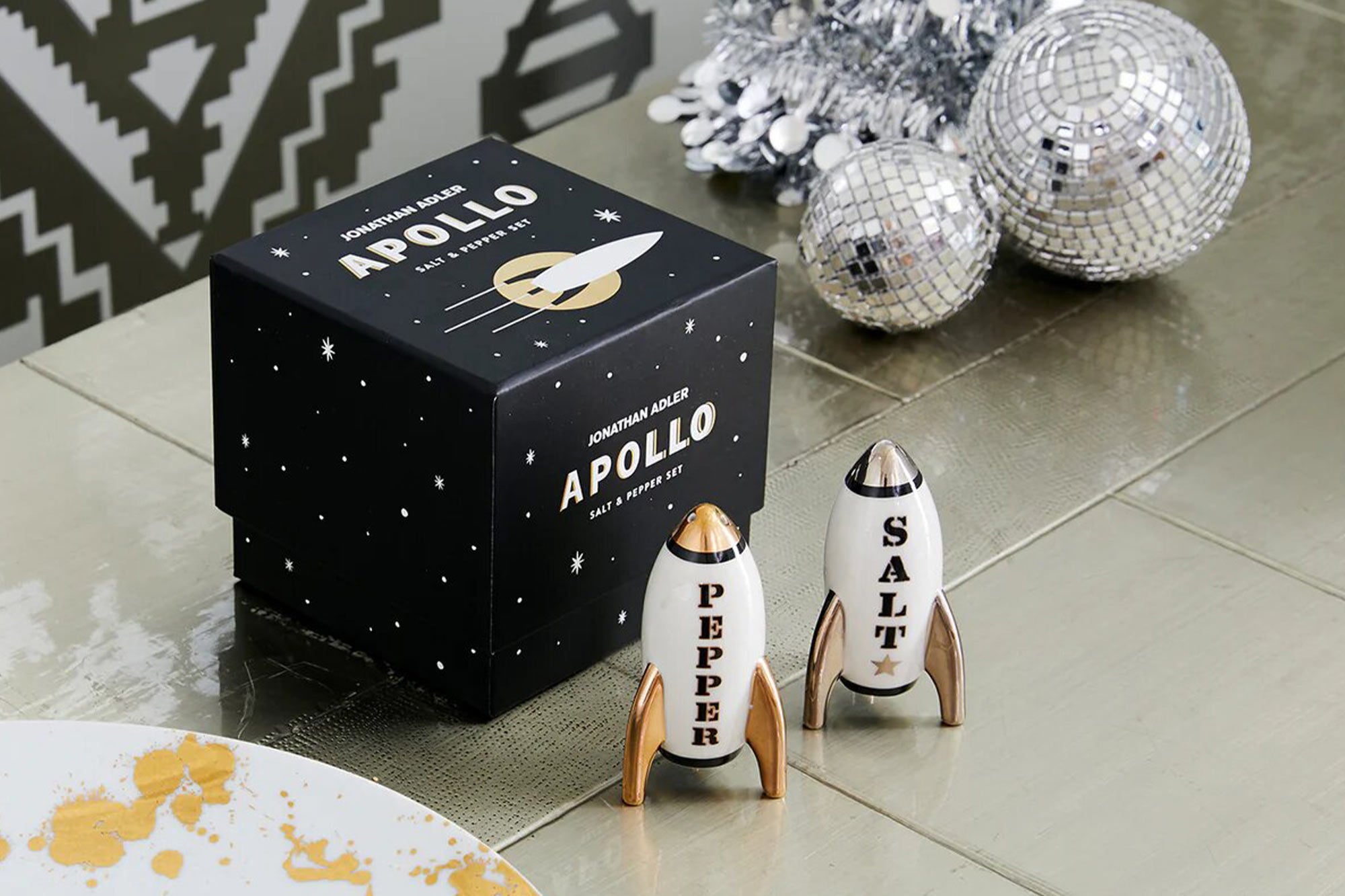 Jonathan Adler Apollo Salt & Pepper Set