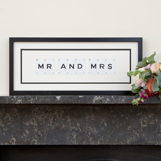 Mr and Mrs Wall Art