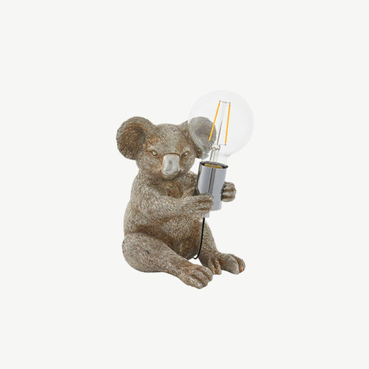 Jungle Silver Koala Table Light - Arighi Bianchi