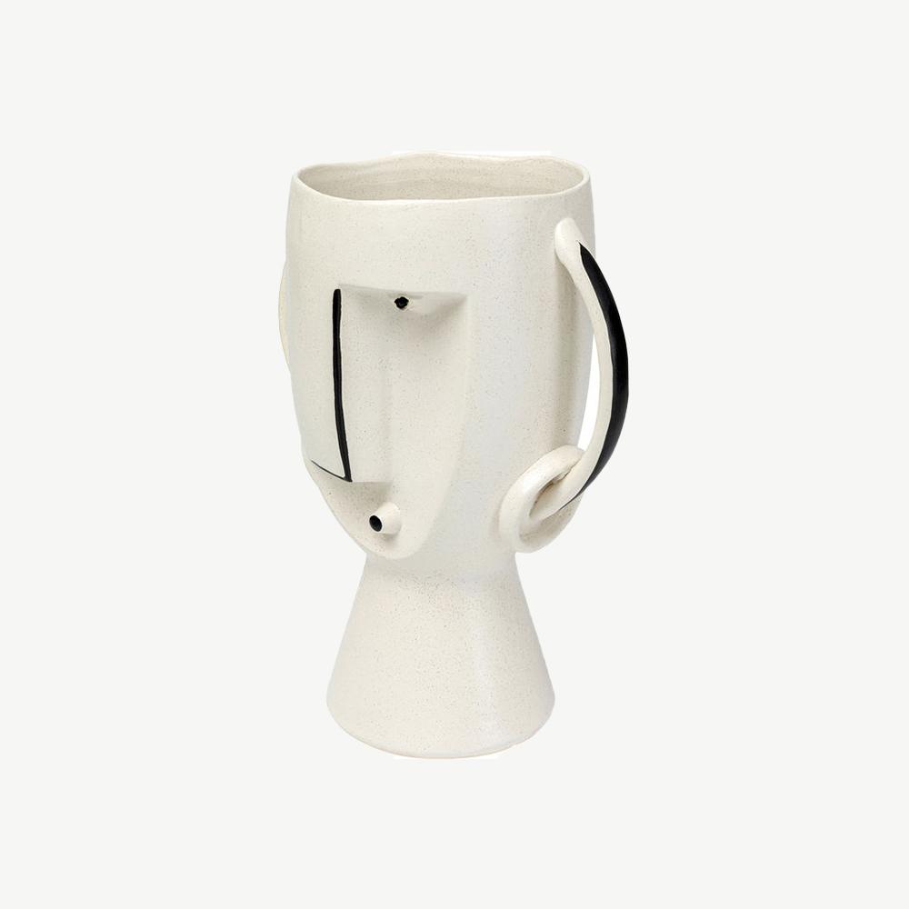 Abstract Portrait Vase