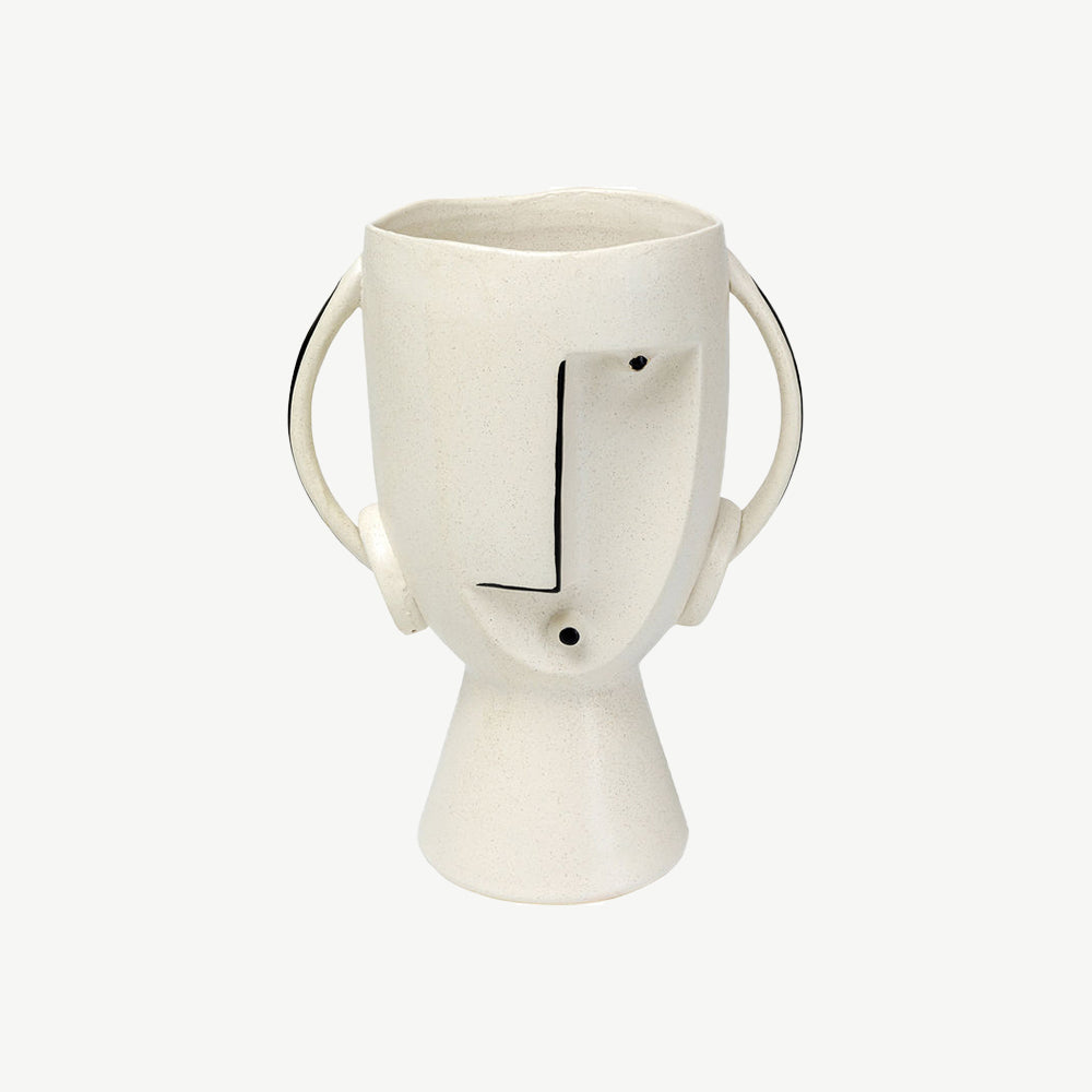 Abstract Portrait Vase