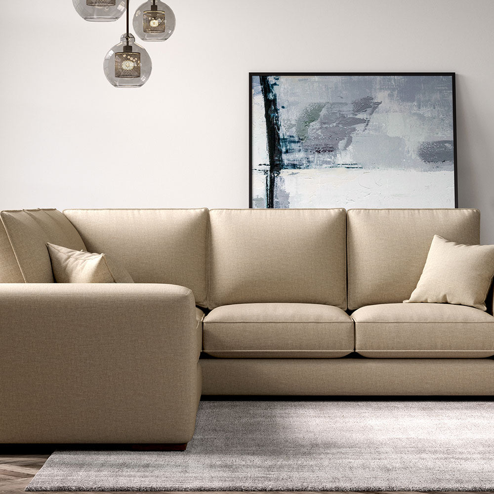 Strand Corner Sofa in Linen