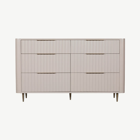 Lily 6 Drawer Wide Chest