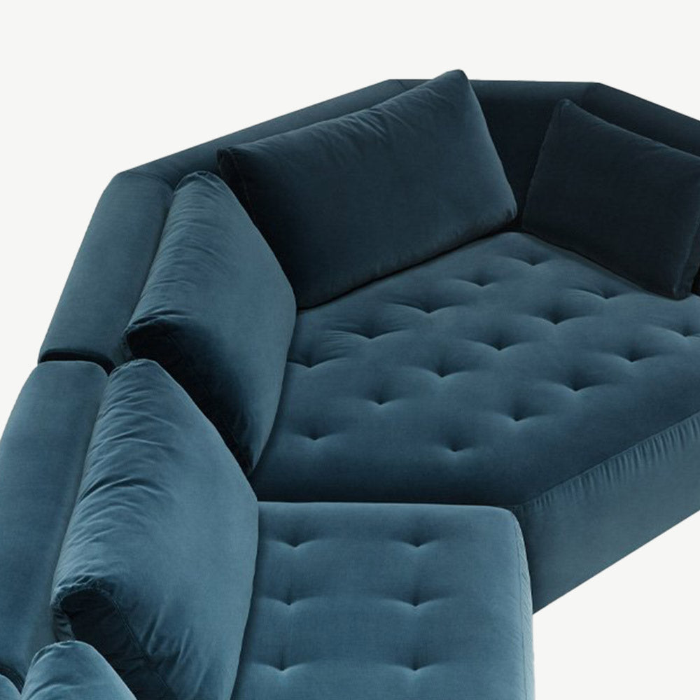 Sits Cleo Corner Sofa n Classic-Navy-Blue