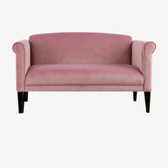Lisa 2 Seater Pink Sofa