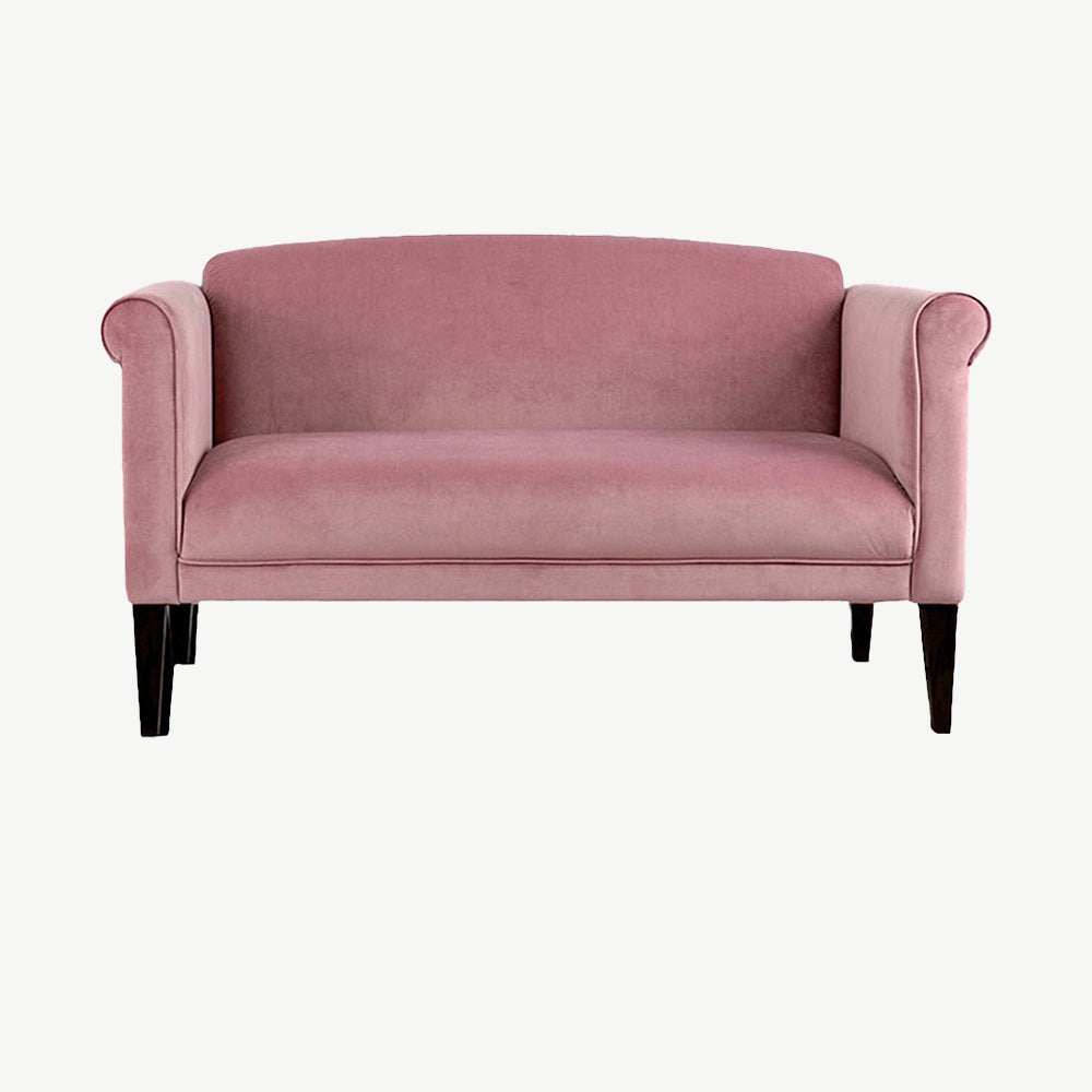 Lisa 2 Seater Pink Sofa