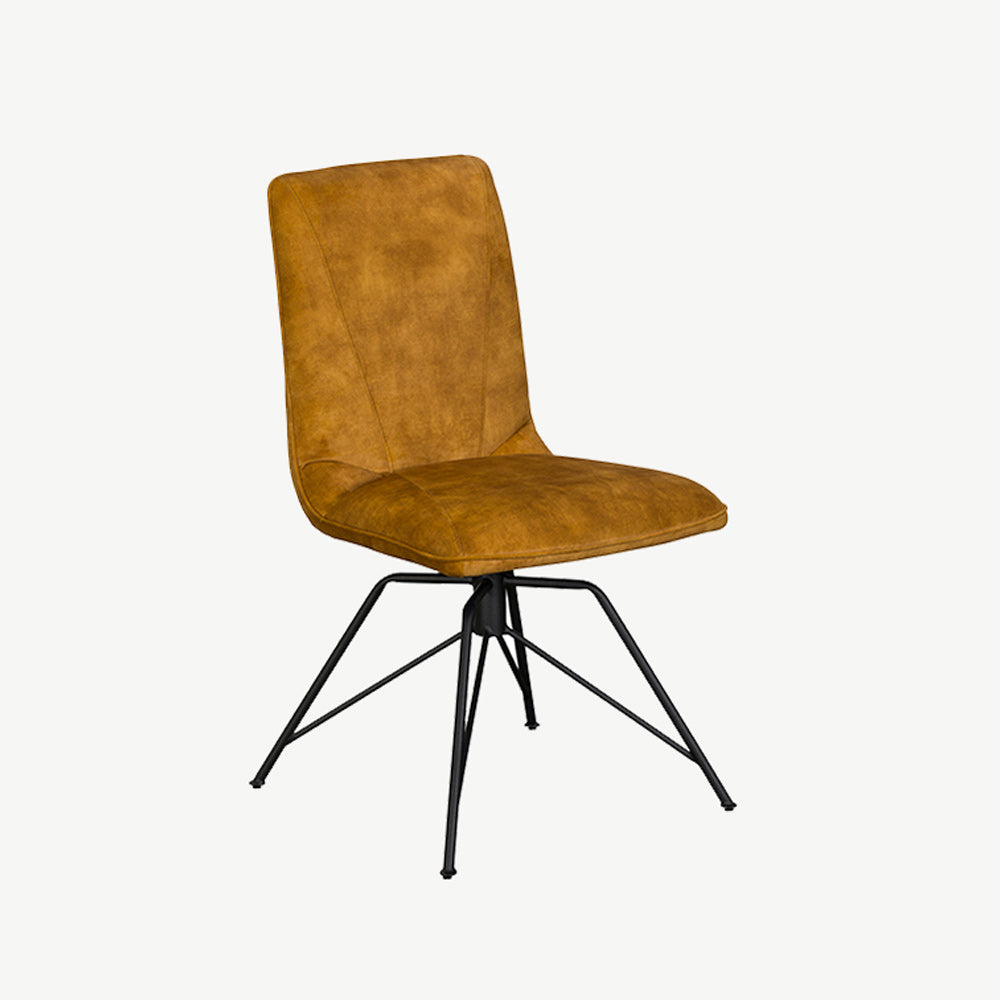 Lola Dining Chair in Gold