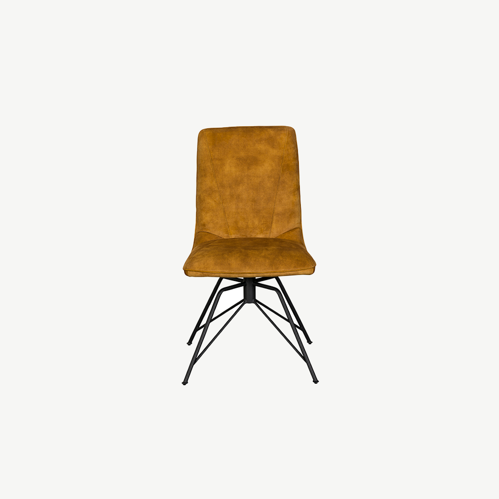Lola Dining Chair in Gold