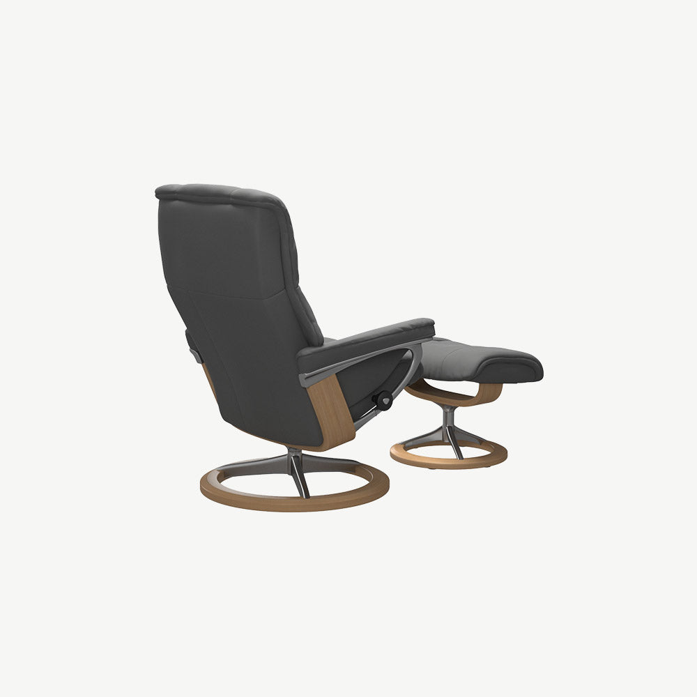 Stressless® Mayfair Signature Chair and Stool